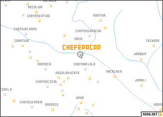 map of Chefe Pacar