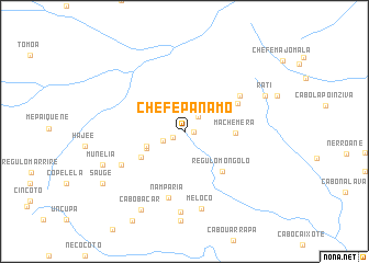 map of Chefe Panamo