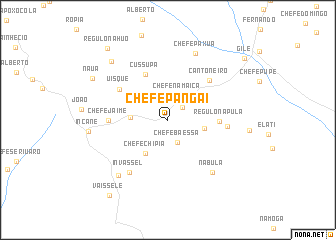 map of Chefe Pangai