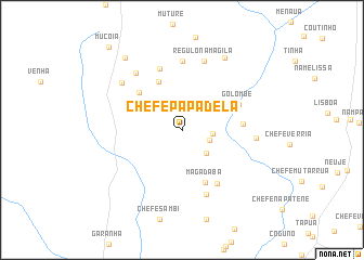 map of Chefe Papadela