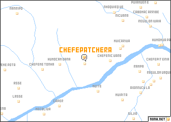 map of Chefe Patchera