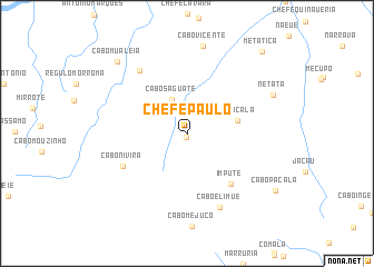 map of Chefe Paulo