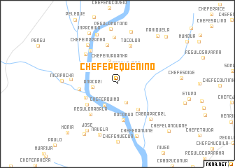 map of Chefe Pequenino