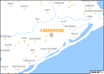 map of Chefe Pinho