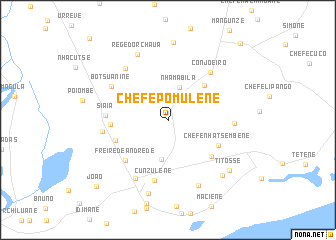 map of Chefe Pomulene