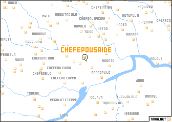 map of Chefe Pousaide