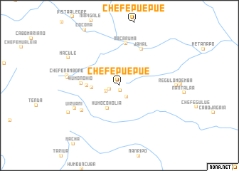 map of Chefe Puépuè