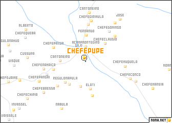 map of Chefe Pupe