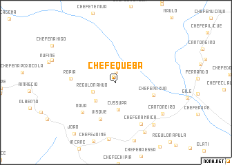 map of Chefe Queba