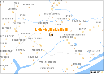 map of Chefe Quecereia