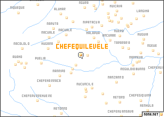 map of Chefe Quilevele