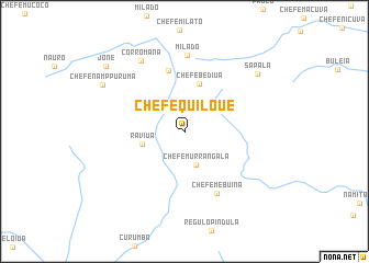 map of Chefe Quiloue