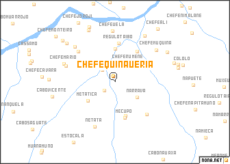 map of Chefe Quinauéria