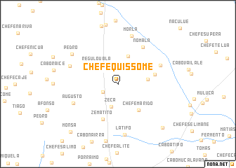 map of Chefe Quissome