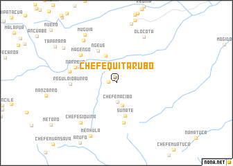 map of Chefe Quitarubo