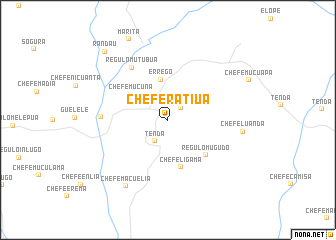 map of Chefe Ratiua