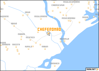 map of Chefe Romão