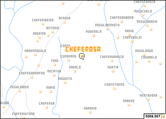 map of Chefe Rosa