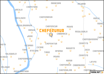 map of Chefe Rumua