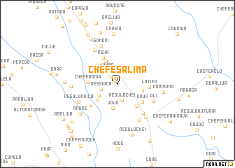 map of Chefe Salima