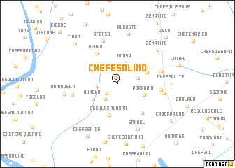 map of Chefe Salimo