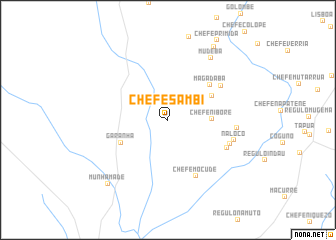 map of Chefe Sambi