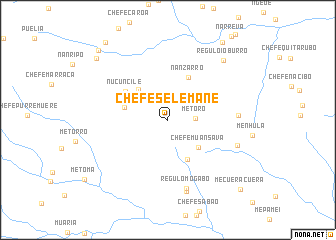 map of Chefe Selemane