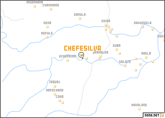 map of Chefe Silva