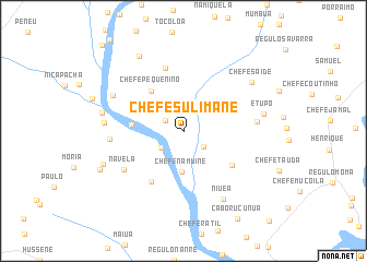 map of Chefe Sulimane