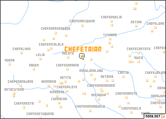 map of Chefe Taiar