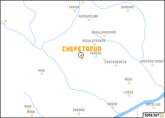 map of Chefe Tarua