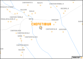map of Chefe Tibiua