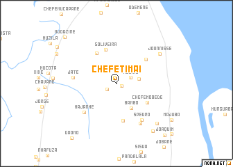map of Chefe Timai