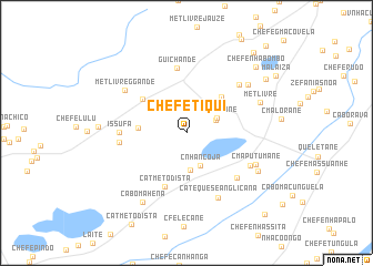 map of Chefe Tiqui