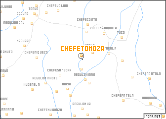 map of Chefe Tomoza