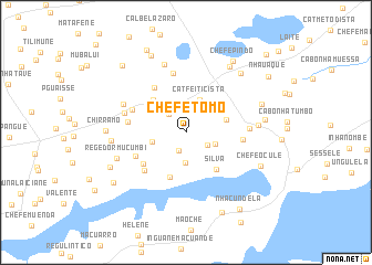 map of Chefe Tomo