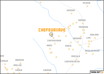 map of ChefeUaxave