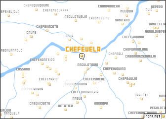 map of Chefe Uela