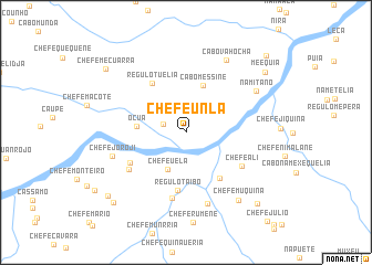 map of Chefe Unla