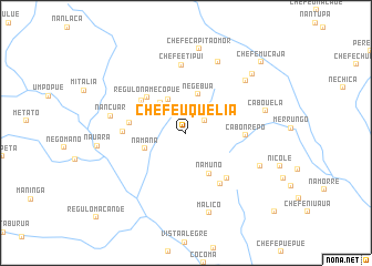 map of Chefe Uquelia