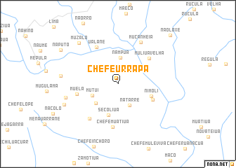 map of Chefe Urrapa