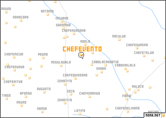 map of Chefe Vento