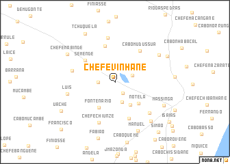 map of Chefe Vinhane