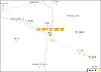 map of Chefe Zinhane