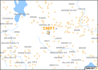 map of Cheft