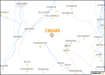 map of Chegam