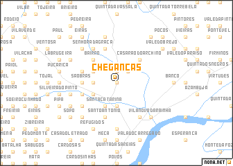 map of Cheganças