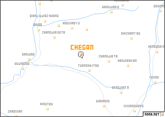 map of Chegan