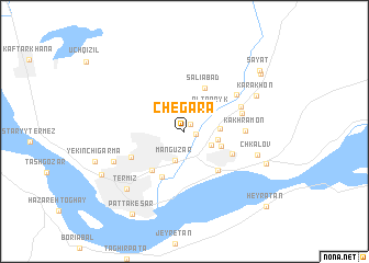 map of Chegara