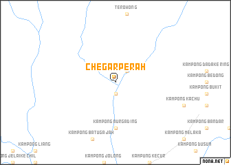 map of Chegar Perah